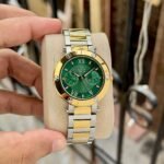 Guess Two Tone Sunray Green Dial