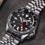 Seiko GMT Black Analog Dial - Image 3