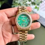 Rolex Day-Date Eisenkiesel Green Dial