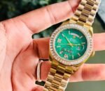 Rolex Day-Date Eisenkiesel Green Dial - Image 4