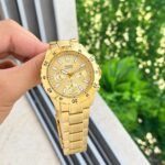 Fossil Garrett Gold-Tone Chronograph - Image 3