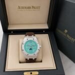 Audemars Piguet Moon Phase Brown Blue Dial - Image 2