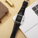 Cartier Tank Louis Silver Case Black Dial - Image 2