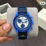 Omega x Swatch Mission to Neptune Blue Chrono