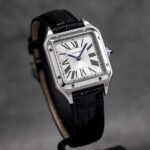 Cartier Santos De Silver Roman Dial