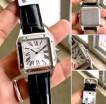 Cartier Santos De Silver Roman Dial - Image 3