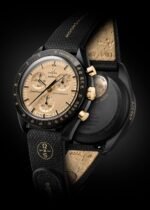 Omega x Swatch Speedmaster Black and Champagne Chrono - Image 5