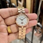Tory Burch Kira Rose Gold White Dial