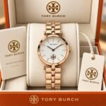 Tory Burch Kira Rose Gold White Dial - Image 4