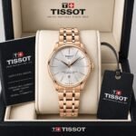 Tissot Chemin des Tourelles Powermatic 80 Silver Sunray Dial - Image 4