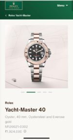 Rolex Yacht-Master 40mm Black Dial Two-Tone - Image 2