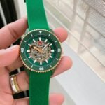 Rado Captain Cook 42mm Green and Rose Gold Automatic