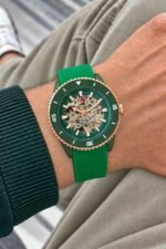 Rado Captain Cook 42mm Green and Rose Gold Automatic - Image 3