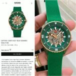 Rado Captain Cook 42mm Green and Rose Gold Automatic - Image 6
