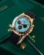 Rolex Daytona Tiffany Dial Gold Tone - Image 3