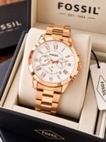 Fossil Chronograph White Dial Quartz - Image 4
