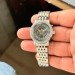 Fossil Curiosity Skeleton Silver Dial