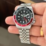 Seiko GMT Black Dial Rotating Bezel Quartz