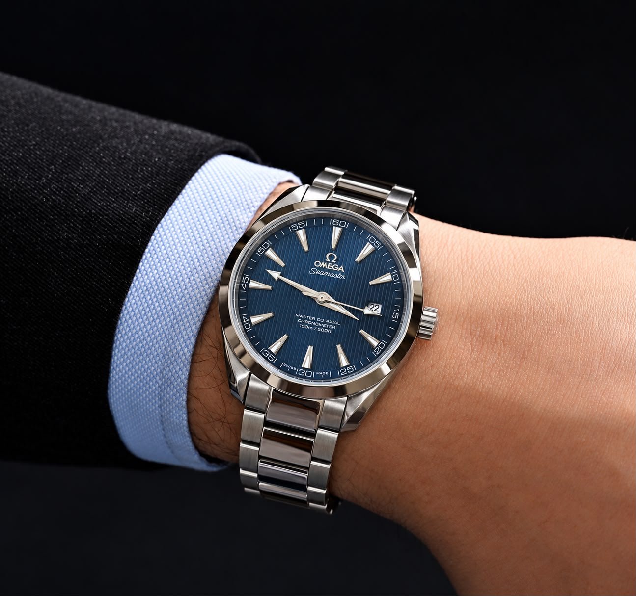 WhatsApp Image 2026-10-21 at 2.32.00 AM Omega Seamaster Round Blue Dial Automatic - Image 1