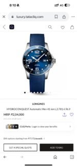 Longines HydroConquest Automatic Blue Sunray Dial - Image 3