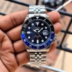 Seiko 5 GMT Deep Blue Dial Quartz