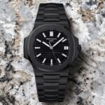 Patek Philippe Nautilus Black Dial Octagonal Automatic - Image 3