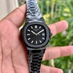 Patek Philippe Nautilus Black Dial Octagonal Automatic