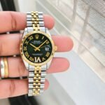 Rolex Datejust Two-Tone Green Dial Quartz