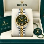 Rolex Datejust Two-Tone Green Dial Quartz - Image 5